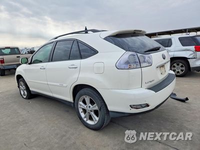 Drugie zdjęcie samochodu z przodu: 2008 LEXUS RX 400H VIN:JTJGW31U082009567 - miniatura
