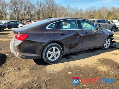 Trzecie zdjęcie samochodu z tyłu: 2021 CHEVROLET MALIBU LS VIN:1G1ZC5ST9MF084687 - miniatura