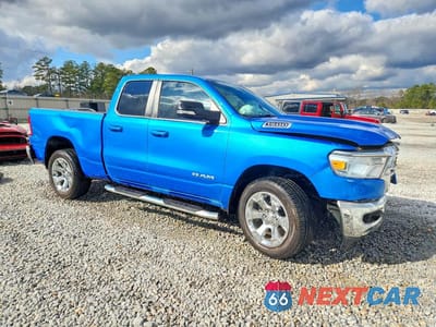 Czwarte zdjęcie samochodu z boku: 2022 RAM 1500 BIG HORN VIN:1C6RREBT8NN201986 - miniatura