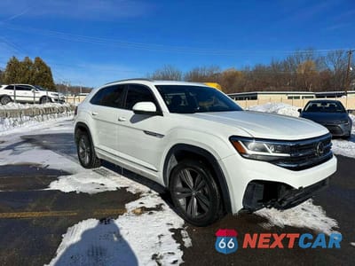 Czwarte zdjęcie samochodu z boku: 2022 VOLKSWAGEN ATLAS CROSS SPORT SEL R-LINE VIN:1V2SE2CA2NC206614 - miniatura