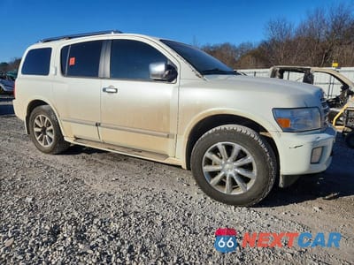 Czwarte zdjęcie samochodu z boku: 2010 INFINITI QX56 BASE VIN:5N3ZA0NE2AN907140 - miniatura