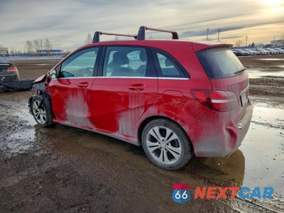 Drugie zdjęcie samochodu z przodu: 2017 MERCEDES-BENZ B 250 4MATIC VIN:WDDMH4GB9HJ418934 - miniatura