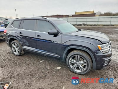 Czwarte zdjęcie samochodu z boku: 2019 VOLKSWAGEN ATLAS SEL VIN:1V2RR2CA0KC565443 - miniatura