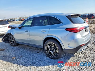 Drugie zdjęcie samochodu z przodu: 2024 MERCEDES-BENZ GLC 300 4MATIC VIN:W1NKM4HB8RF149575 - miniatura