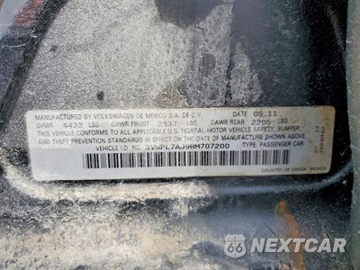Zdjęcie 13 z 14 samochodu: 2011 VOLKSWAGEN JETTA TDI VIN:3VWPL7AJ9BM707200 - miniatura