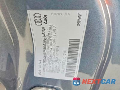 Zdjęcie 12 z 12 samochodu: 2012 AUDI S5 QUATTRO VIN:WAUCVAFR0CA014101 - miniatura