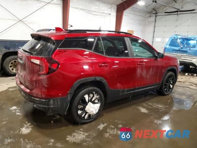 Trzecie zdjęcie samochodu z tyłu: 2023 GMC TERRAIN SLE VIN:3GKALTEG4PL117908 - miniatura