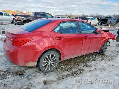 Trzecie zdjęcie samochodu z tyłu: 2019 TOYOTA COROLLA L VIN:2T1BURHE0KC129107 - miniatura