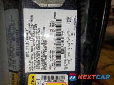 Zdjęcie 12 z 12 samochodu: 2014 LINCOLN MKZ HYBRID VIN:3LN6L2LU1ER817895 - miniatura