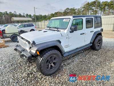 2021 JEEP WRANGLER UNLIMITED SPORT 1C4HJXDM1MW546525 - główne zdjęcie licytacji z USA - miniatura