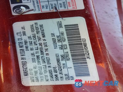 Zdjęcie 13 z 14 samochodu: 2013 NISSAN 370Z BASE VIN:JN1AZ4EH5DM881621 - miniatura