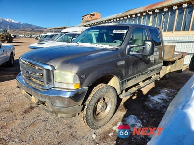 2003 FORD F250 FLATBED TRUCK 1FTNW21S23EA53127 - główne zdjęcie licytacji z USA - miniatura
