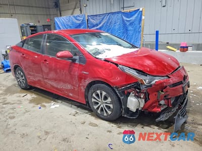 Czwarte zdjęcie samochodu z boku: 2021 TOYOTA PRIUS LE VIN:JTDL9MFU8M3029187 - miniatura