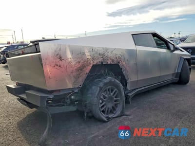 Trzecie zdjęcie samochodu z tyłu: 2024 TESLA CYBERTRUCK VIN:7G2CEHED4RA052717 - miniatura