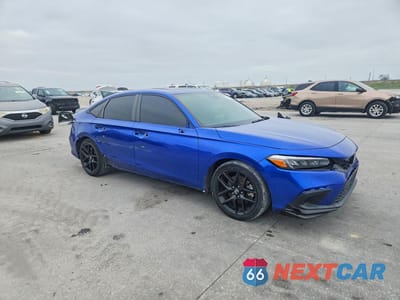 Czwarte zdjęcie samochodu z boku: 2022 HONDA CIVIC SI VIN:2HGFE1E52NH471755 - miniatura
