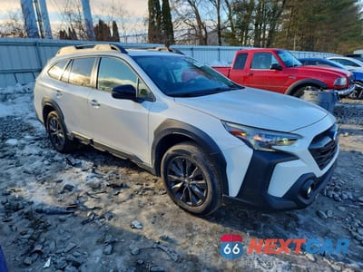 Czwarte zdjęcie samochodu z boku: 2023 SUBARU OUTBACK ONYX EDITION VIN:4S4BTALC3P3180526 - miniatura