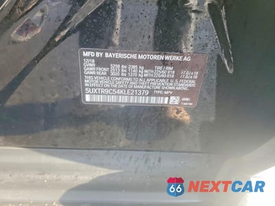 Zdjęcie 13 z 13 samochodu: 2019 BMW X3 XDRIVE30I VIN:5UXTR9C54KLE21379 - miniatura