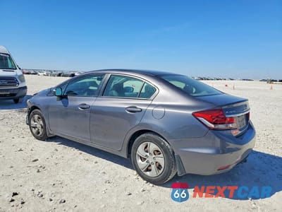 Drugie zdjęcie samochodu z przodu: 2015 HONDA CIVIC LX VIN:19XFB2F58FE265395 - miniatura