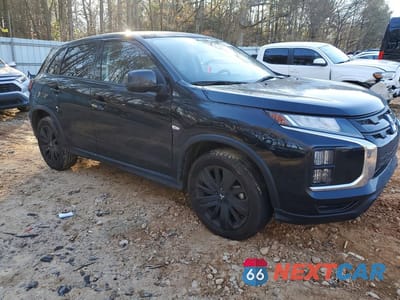 Czwarte zdjęcie samochodu z boku: 2024 MITSUBISHI OUTLANDER SPORT S/SE VIN:JA4ARUAU5RU016178 - miniatura
