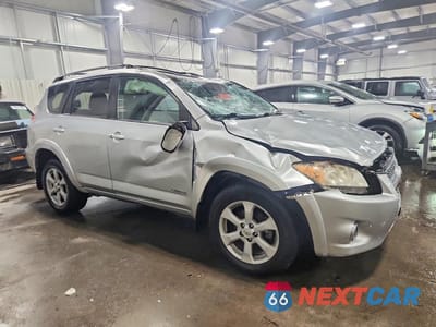 Czwarte zdjęcie samochodu z boku: 2012 TOYOTA RAV4 LIMITED VIN:2T3YK4DV4CW017569 - miniatura