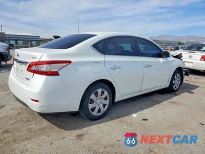 Trzecie zdjęcie samochodu z tyłu: 2013 NISSAN SENTRA S VIN:3N1AB7AP9DL647480 - miniatura