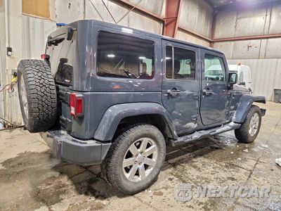 Trzecie zdjęcie samochodu z tyłu: 2017 JEEP WRANGLER UNLIMITED SAHARA VIN:1C4BJWEG4HL681644 - miniatura