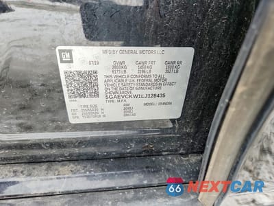 Zdjęcie 13 z 13 samochodu: 2020 BUICK ENCLAVE AVENIR VIN:5GAEVCKW1LJ128435 - miniatura