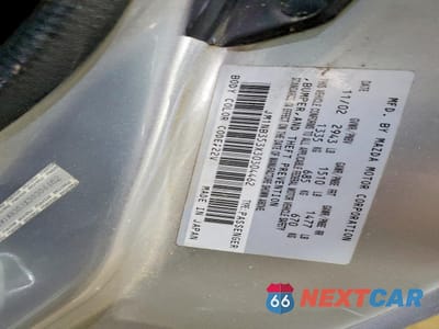 Zdjęcie 12 z 12 samochodu: 2003 MAZDA MX-5 MIATA BASE VIN:JM1NB353X30304462 - miniatura