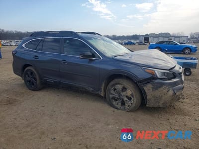 Czwarte zdjęcie samochodu z boku: 2021 SUBARU OUTBACK ONYX EDITION XT VIN:4S4BTGLD1M3160315 - miniatura