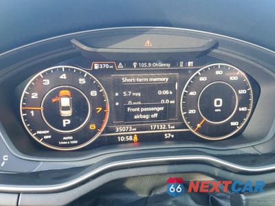 Zdjęcie 9 z 12 samochodu: 2017 AUDI A4 PREMIUM PLUS VIN:WAUENAF42HN047713 - miniatura
