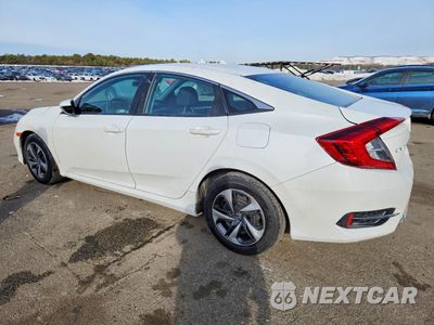 Drugie zdjęcie samochodu z przodu: 2019 HONDA CIVIC LX VIN:2HGFC2F6XKH571469 - miniatura