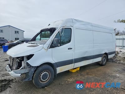 2021 MERCEDES BENZ SPRINTER 2500 2.0L 4C TDSL EXT CARGO HIGH ROOF W1Y4DDHY6MT048156 - główne zdjęcie licytacji z USA - miniatura