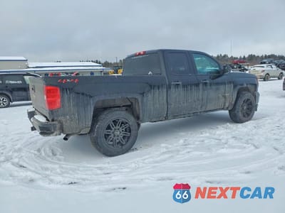 Trzecie zdjęcie samochodu z tyłu: 2019 CHEVROLET SILVERADO LD K1500 CUSTOM VIN:2GCVKMEC2K1173150 - miniatura