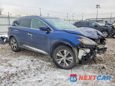 Czwarte zdjęcie samochodu z boku: 2021 NISSAN MURANO SV VIN:5N1AZ2BS5MC118632 - miniatura