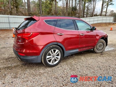 Trzecie zdjęcie samochodu z tyłu: 2016 HYUNDAI SANTA FE SPORT 2.0T VIN:5XYZW4LAXGG311361 - miniatura