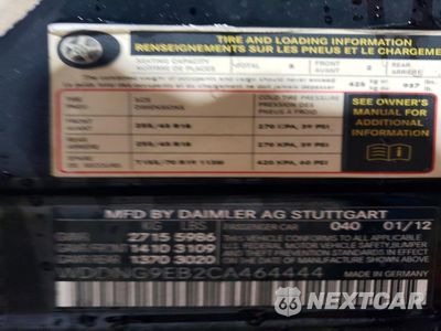 Zdjęcie 12 z 12 samochodu: 2012 MERCEDES-BENZ S 550 4MATIC VIN:WDDNG9EB2CA464444 - miniatura