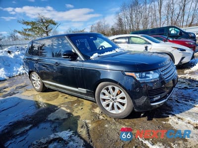 Czwarte zdjęcie samochodu z boku: 2016 LAND ROVER RANGE ROVER HSE VIN:SALGS2PF0GA288226 - miniatura