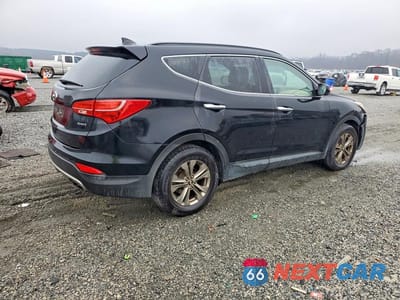 Trzecie zdjęcie samochodu z tyłu: 2014 HYUNDAI SANTA FE SPORT 2.4L VIN:5XYZU3LB5EG158135 - miniatura