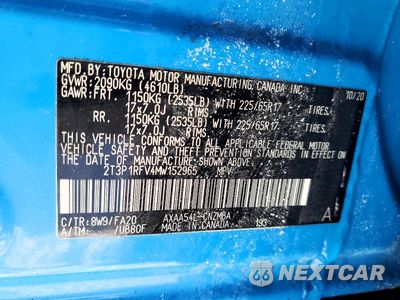 Zdjęcie 13 z 13 samochodu: 2021 TOYOTA RAV4 XLE VIN:2T3P1RFV4MW152965 - miniatura