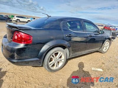Trzecie zdjęcie samochodu z tyłu: 2012 DODGE AVENGER SXT VIN:1C3CDZCB9CN182909 - miniatura