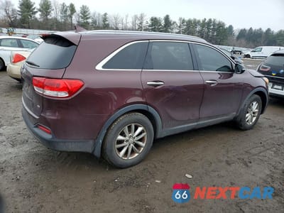 Trzecie zdjęcie samochodu z tyłu: 2018 KIA SORENTO LX VIN:5XYPGDA31JG348511 - miniatura