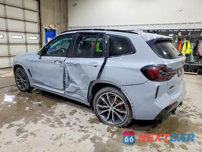 Drugie zdjęcie samochodu z przodu: 2022 BMW X3 XDRIVE30I VIN:5UX53DP00N9M34222 - miniatura