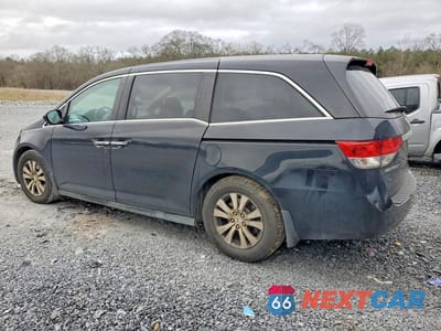Drugie zdjęcie samochodu z przodu: 2016 HONDA ODYSSEY EXL VIN:5FNRL5H69GB045955 - miniatura