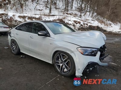 Czwarte zdjęcie samochodu z boku: 2025 MERCEDES-BENZ GLE COUPE AMG 53 4MATIC VIN:4JGFD6BB1SB391162 - miniatura