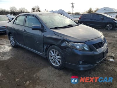 Czwarte zdjęcie samochodu z boku: 2010 TOYOTA COROLLA BASE VIN:2T1BU4EE4AC270879 - miniatura