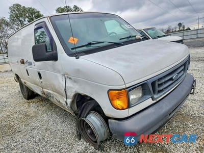 Czwarte zdjęcie samochodu z boku: 2006 FORD E350 DELIVERY VAN VIN:1FTSE34L46HB44015 - miniatura