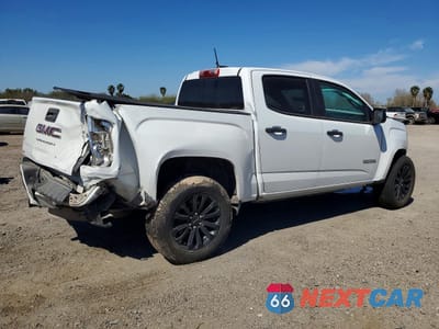 Trzecie zdjęcie samochodu z tyłu: 2021 GMC CANYON ELEVATION VIN:1GTG5BENXM1290795 - miniatura