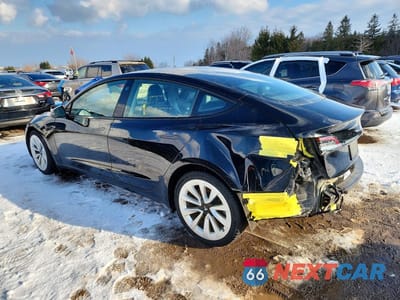 Drugie zdjęcie samochodu z przodu: 2022 TESLA MODEL 3 VIN:5YJ3E1EBXNF320269 - miniatura