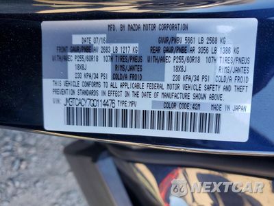Zdjęcie 13 z 14 samochodu: 2016 MAZDA CX-9 TOURING VIN:JM3TCACY7G0114476 - miniatura