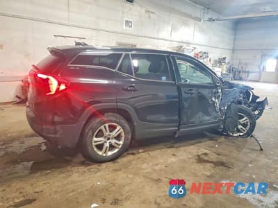 Trzecie zdjęcie samochodu z tyłu: 2019 GMC TERRAIN SLE VIN:3GKALTEV2KL201250 - miniatura